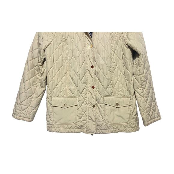 Charter Club Lightweight Jacket Women's Size Large Zip/Snap Up White Lined - Picture 5 of 8
